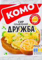 Сыр плавленый 35% Дружба Комо м/у 75г