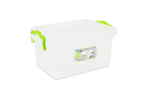 Контейнер пищевой 1.5л 212х141х105мм №04 Lux Ал-Пластик 1шт