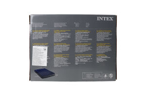 Матрац велюр 137х191х25см №64758 Intex 1шт