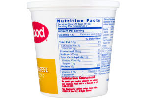 Hood 4% Cottage Cheese With Pineapple Added