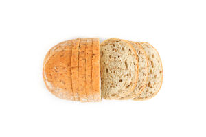 Хліб половинка в нарізці без доданого цукру Зерновий дар Цар хліб м/у 325г