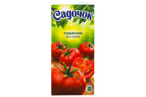 Сок томатный с солью Садочок т/п 0.95л