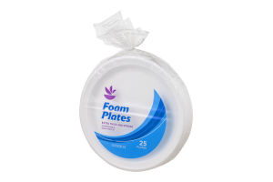 Ahold Foam Plates 10.25 IN - 25 CT