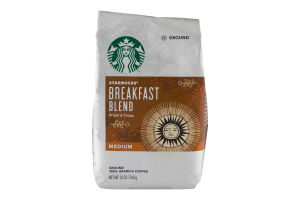 Starbucks Breakfast Blend Medium Ground Coffee