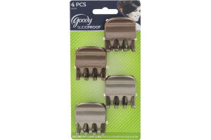 Goody Slideproof Secure Fit Claw Clips - 4 CT