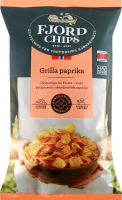 Чипси Fjord Chips картопляні паприка гриль
