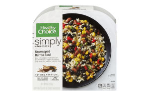 Healthy Choice Simply Steamers Unwrapped Burrito Bowl