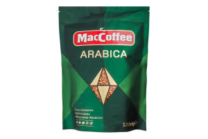 Кофе растворимый сублимированный Arabica MacCoffee д/п 120г