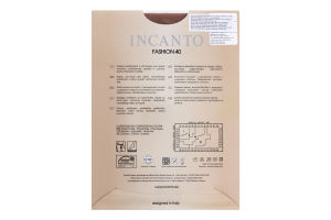 Колготки женские Incanto Fashion 40den 2-S naturel