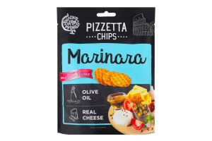 Снеки хрустящие Маринара Pizzetta Chips Snacks of the World д/п 70г