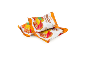 Цукерка глазурована з волоським горіхом Apricot Lipski кг
