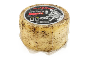 Сир 55% овечий з трюфелями Trufado Curado Vega Sotuelamos кг