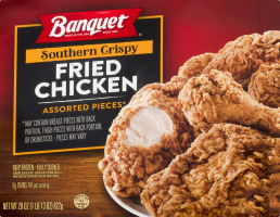 Banquet Crispy Fried Chicken Southern Assorted Pieces