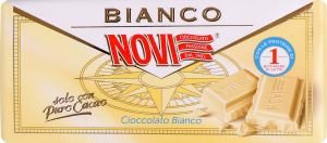 Шоколад білий Novi