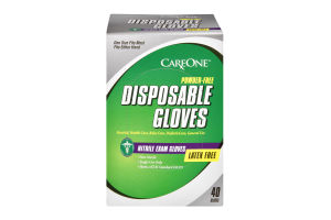 CareOne Latex Powder-Free Disposable Exam Gloves