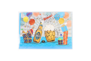 Листівка Happy.com POP-UP 3D Пиво з конвертом