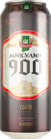 Пиво 0.5л 4.7% светлое 900 Микулин ж/б