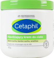 Крем увлажняющий для сухой, очень сухой и чувствительной кожи тела Cetaphil 453г