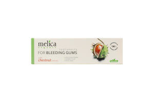 Паста зубная с экстрактом каштана For bleeding gums Melica organic 100мл