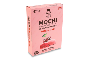 Мороженое сорбет вишневый в рисовом тесте Мочи Miss Ti к/у 6х35г