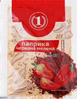 Паприка красная молотая ТМ "1" м/у 20г