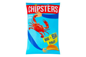 Чипсы картофельные Краб Chipster's м/у 150г