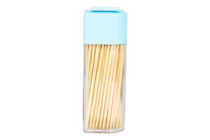 Зубочистки бамбукові №6340 Rong plastic 300шт