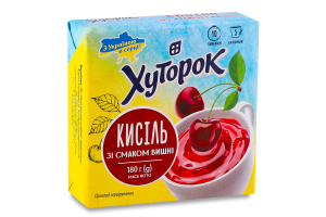 Кисіль зі смаком вишні Хуторок м/у 180г