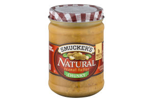 Smucker's Natural Peanut Butter Chunky