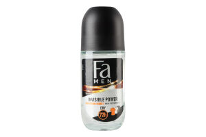 Антиперспирант роликовый Invisible Power Dry Fa Men 50мл