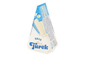 Сир 51% м'який з пліснявою Брі Turek к/у 125г