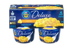 Kraft Macaroni & Cheese Deluxe Original - 4 PK
