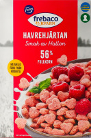 Серця вівсяні Frebaco Kvarn цільнозернові малина