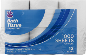 Ahold Bath Tissue Long Lasting - 12 CT