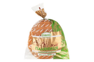 Хлеб нарезной подовый из смеси пшеничной и ржаной муки Паляниця Родина м/у 650г