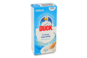 Засіб мийний по догляду за унітазами Морський Стікер чистоти Duck 3х10г