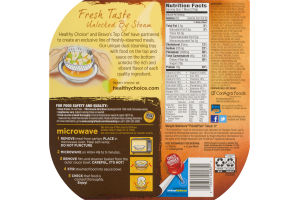 Healthy Choice Cafe Steamers Top Chef Chicken & Potatoes with BBQ Sauce