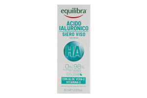 Сироватка д/обличчя Equilibra з гіалурон кислотою