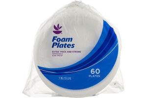 Ahold Foam Plates - 60 CT
