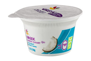 Ahold Greek Nonfat Yogurt Coconut