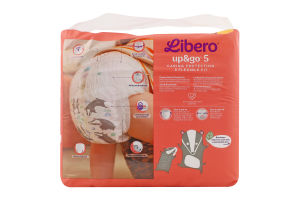 Підгузники-трусики Up&Go 5 12-18кг 38шт Libero