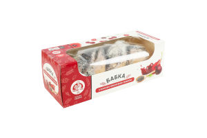 Булочка с маково-вишневым вкусом Бабка Мамин хліб к/у 360г