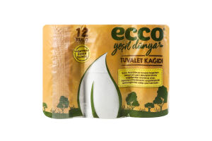 Папір туалетний Ecco Green World
