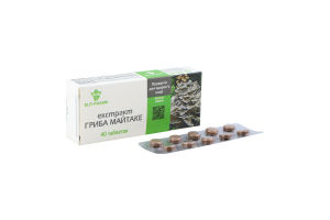 Добавка дієтична Екстракт гриба Майтаке 40таблеток Еліт-фарм