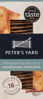 Крекери Peter's Yard з розмарином і морською сіллю