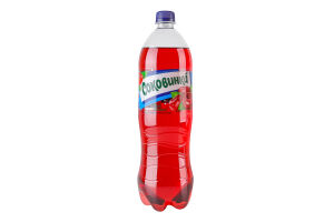 Напиток безалкогольный сокосодержащий сильногазированный Вкус вишни Соковинка п/бут 1л