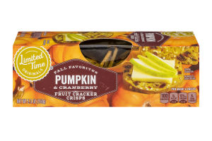 Ahold Fruit Cracker Crisps Pumpkin & Cranberry