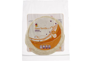 Ahold Flour Tortilla Medium - 8 CT