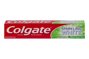 Colgate Baking Soda Sparkling White Fluoride Toothpaste Mint Zing