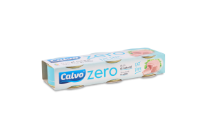 Тунец в собственном соку Zero Calvo к/у 3х65г